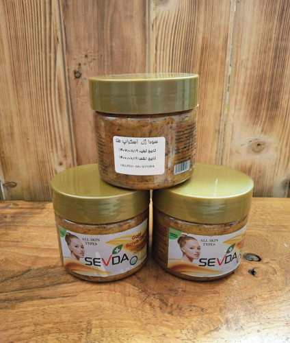 ژل اسکراپ سودا باعصاره طلا