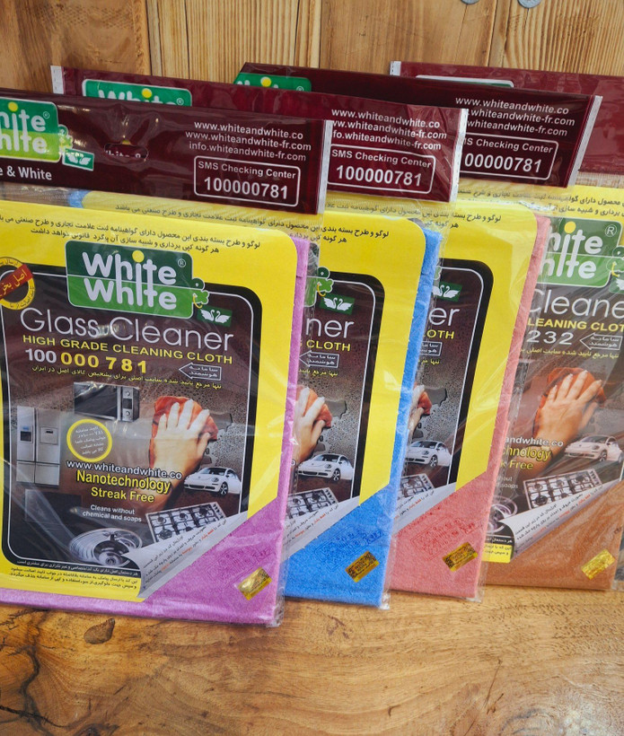 دستمال تخصصی نظافت شیشه وگردگیری