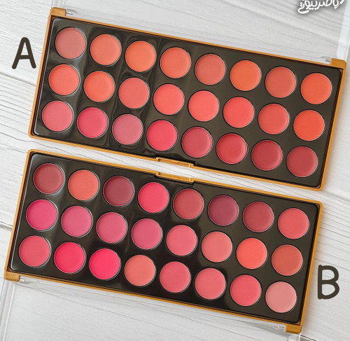 پالت رژلب ۲۴تایی گلد آنجل